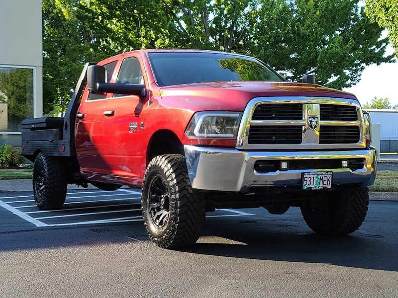 2012 RAM 3500 4X4 FLAT BED Long Bed 1-TON / 6.7L DIESEL / LIFTED  / HEAVY DUTY / CUMMINS / FUEL WHEELS / NEW TIRES / HEADACHE RACK - Photo 60 - Portland, OR 97217