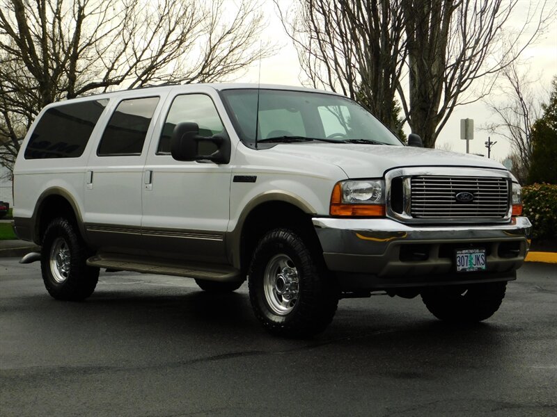 2000 Ford Excursion Limited 4X4 / 7.3L DIESEL / Leather / LOW MILES   - Photo 2 - Portland, OR 97217