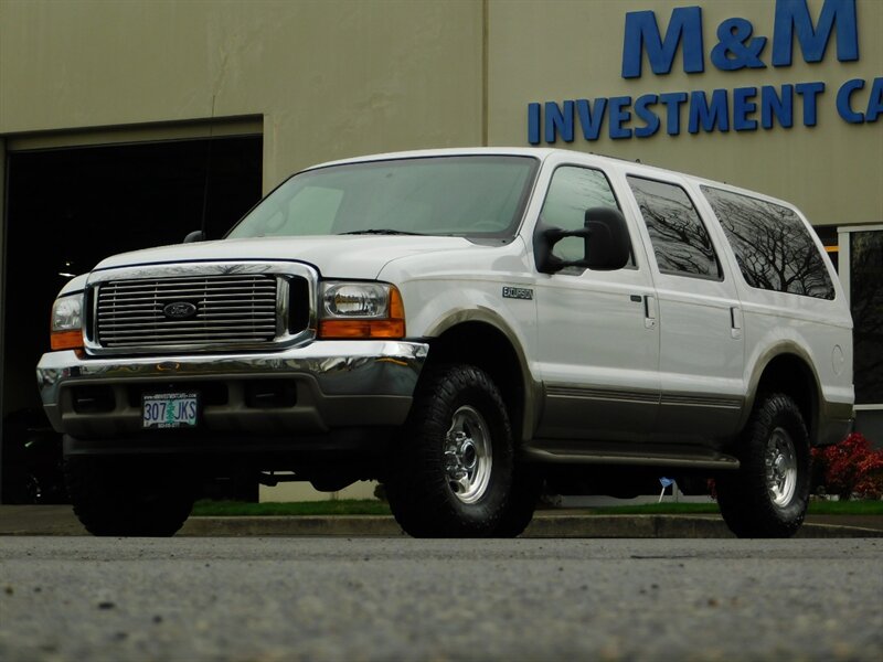 2000 Ford Excursion Limited 4X4 / 7.3L DIESEL / Leather / LOW MILES   - Photo 1 - Portland, OR 97217