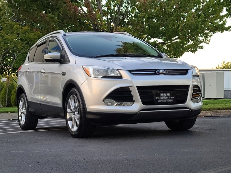 2014 Ford Escape Titanium / EcoBoost / Heated Leather / New Tires / Fresh Service / Local Trade-In / Excellent Condition - Photo 2 - Portland, OR 97217