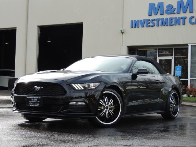 2016 Ford Mustang V6 / Convertible / Automatic / Premium Wheels   - Photo 1 - Portland, OR 97217