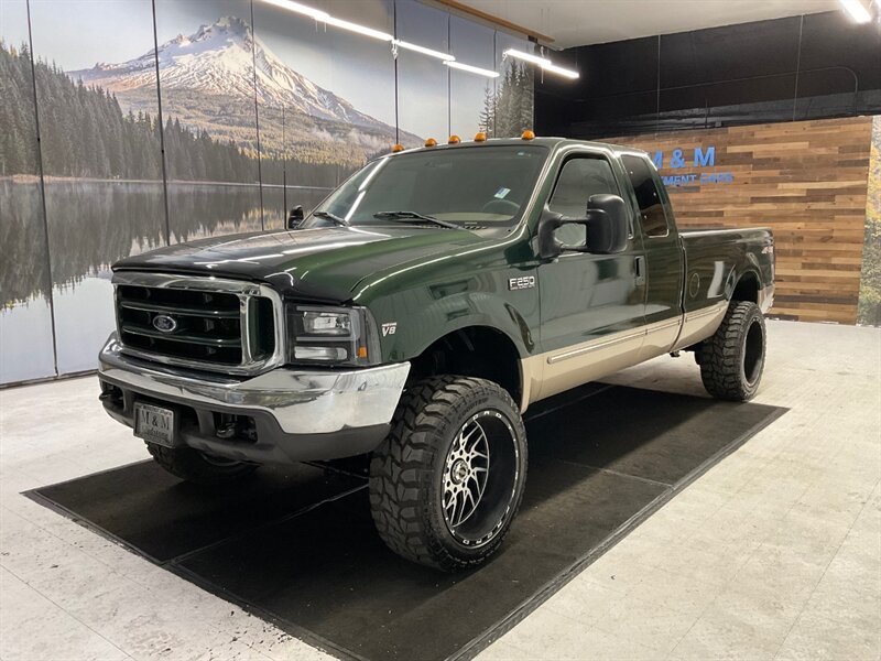 1999 Ford F-250 Lariat 4Dr Extended Cab 4X4 / 7.3L DIESEL / LIFTED / BRAND NEW 35 " MUD TIRES & 22 " WHEELS / Leather / LONG BED / LOCAL TRUCK / RUST FREE - Photo 47 - Gladstone, OR 97027