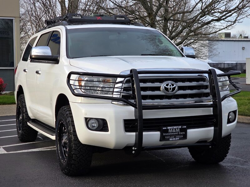 2012 Toyota Sequoia LIMITED 4X4 / 5.7L V8 / BRAND NEW TIMING CHAIN  / LIFTED / FUEL WHEELS / BACK CAM / BF GOODRICH KO3 / FULLY LOADED !!