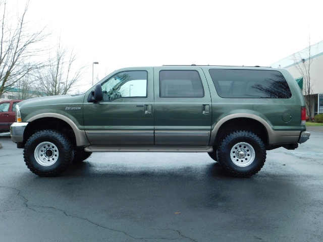 2002 Ford Excursion Limited 4X4 7.3L DIESEL / Leather / LIFTED LIFTED   - Photo 3 - Portland, OR 97217