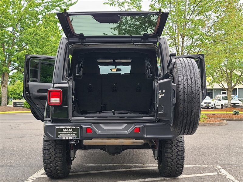 2019 Jeep Wrangler UNLIMITED SAHARA 4X4 /TURBO / NEW TIRES / NEW LIFT  / HARD TOP / 1-OWNER / TOP SHAPE - Photo 28 - Portland, OR 97217