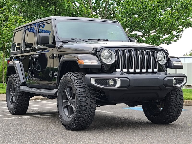 2019 Jeep Wrangler UNLIMITED SAHARA 4X4 /TURBO / NEW TIRES / NEW LIFT  / HARD TOP / 1-OWNER / TOP SHAPE - Photo 2 - Portland, OR 97217