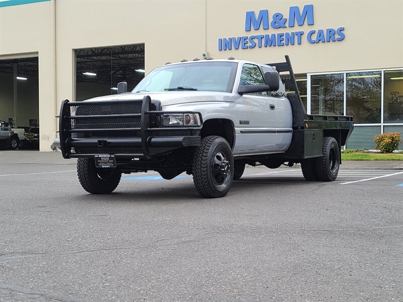 2000 Dodge Ram 3500 Dually FLAT BED / 4X4 / Laramie / 5.9L CUMMINS  Turbo DIESEL / LOW MILES / 1-TON - Photo 58 - Portland, OR 97217