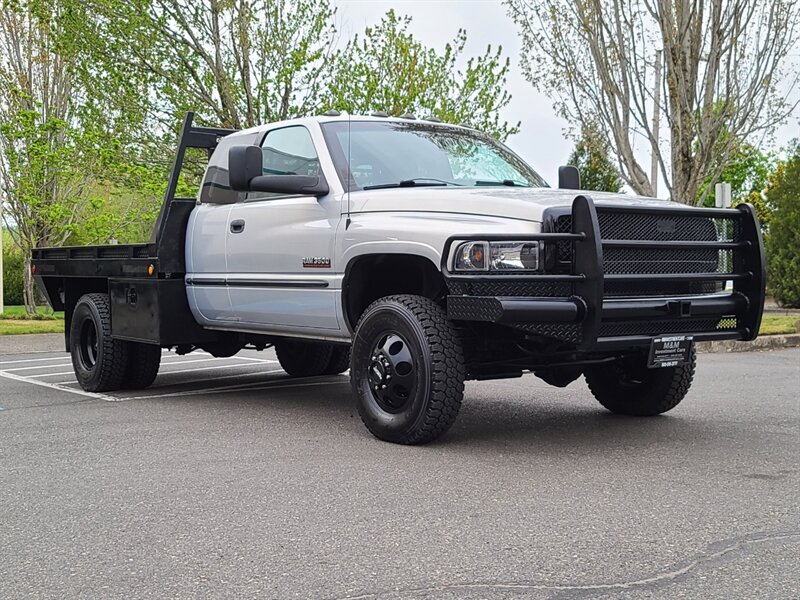 2000 Dodge Ram 3500 Dually FLAT BED / 4X4 / Laramie / 5.9L CUMMINS  Turbo DIESEL / LOW MILES / 1-TON - Photo 60 - Portland, OR 97217