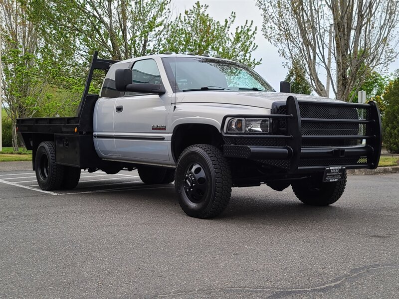 2000 Dodge Ram 3500 Dually FLAT BED / 4X4 / Laramie / 5.9L CUMMINS  Turbo DIESEL / LOW MILES / 1-TON - Photo 63 - Portland, OR 97217