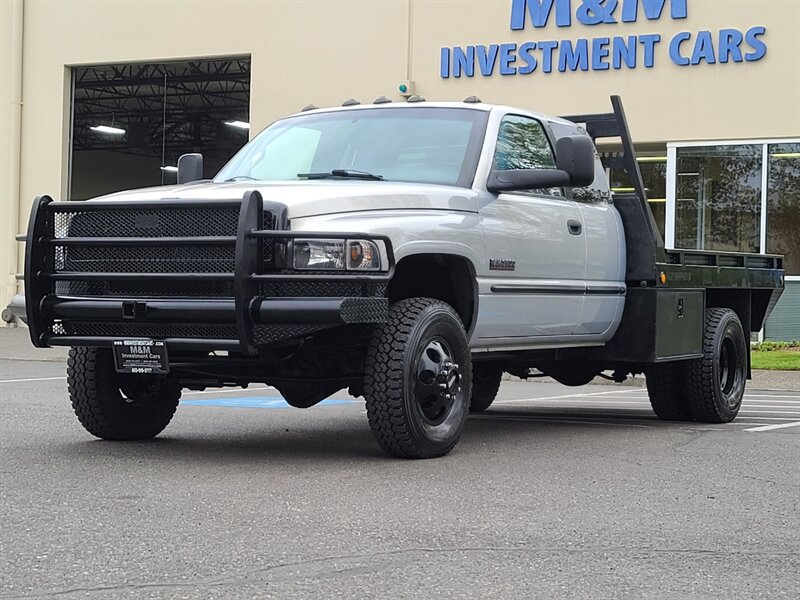 2000 Dodge Ram 3500 Dually FLAT BED / 4X4 / Laramie / 5.9L CUMMINS  Turbo DIESEL / LOW MILES / 1-TON - Photo 56 - Portland, OR 97217