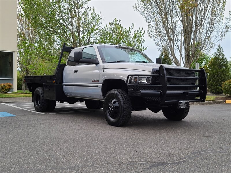 2000 Dodge Ram 3500 Dually FLAT BED / 4X4 / Laramie / 5.9L CUMMINS  Turbo DIESEL / LOW MILES / 1-TON - Photo 65 - Portland, OR 97217