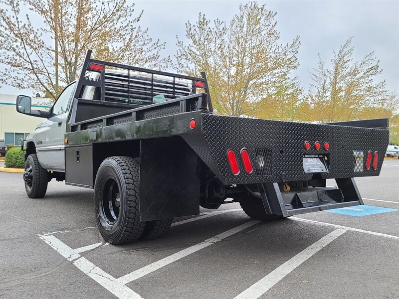 2000 Dodge Ram 3500 Dually FLAT BED / 4X4 / Laramie / 5.9L CUMMINS  Turbo DIESEL / LOW MILES / 1-TON - Photo 8 - Portland, OR 97217