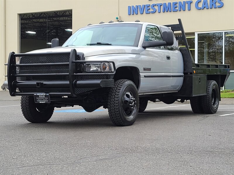 2000 Dodge Ram 3500 Dually FLAT BED / 4X4 / Laramie / 5.9L CUMMINS  Turbo DIESEL / LOW MILES / 1-TON - Photo 67 - Portland, OR 97217