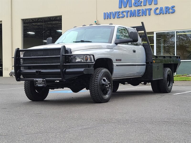 2000 Dodge Ram 3500 Dually FLAT BED / 4X4 / Laramie / 5.9L CUMMINS  Turbo DIESEL / LOW MILES / 1-TON - Photo 55 - Portland, OR 97217