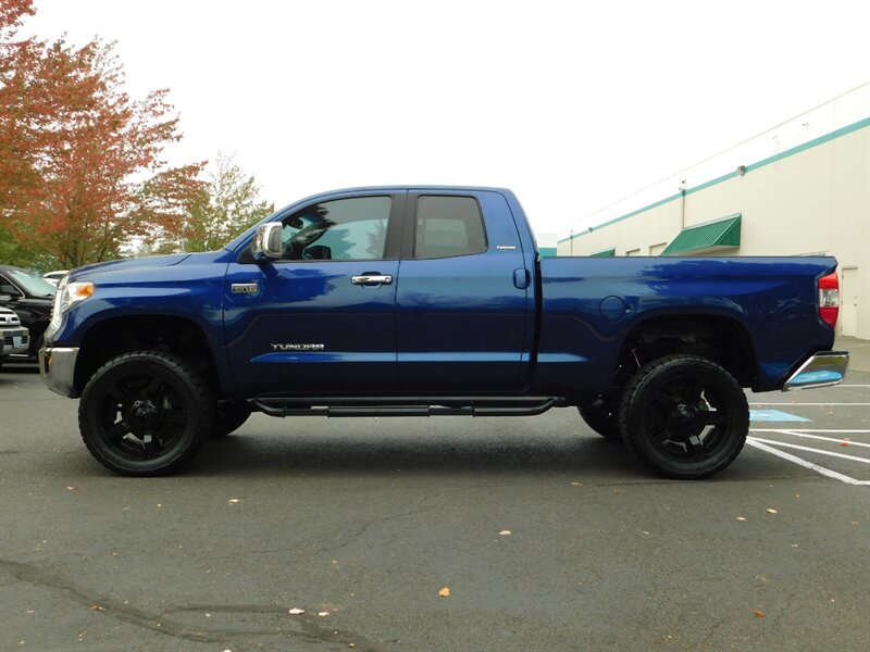 2014 Toyota Tundra Limited Double Cab 4X4 5.7L Navi / Leather /LIFTED   - Photo 3 - Portland, OR 97217