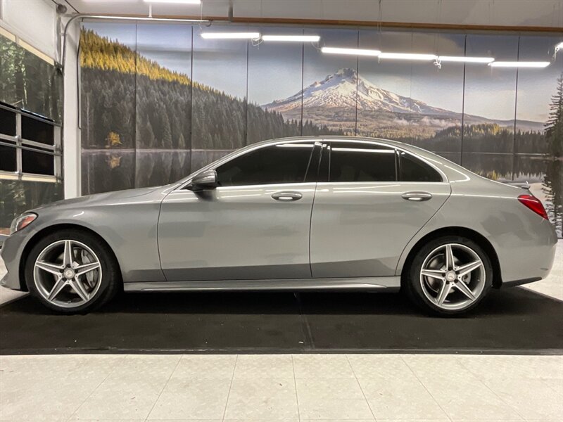 2015 Mercedes-Benz C 400 4MATIC AWD / 3.0L V6 TURBO / Sport Pkg  / Leather & Heated Seats / Navigation / LOCAL CAR / 71,000 MILES - Photo 3 - Gladstone, OR 97027