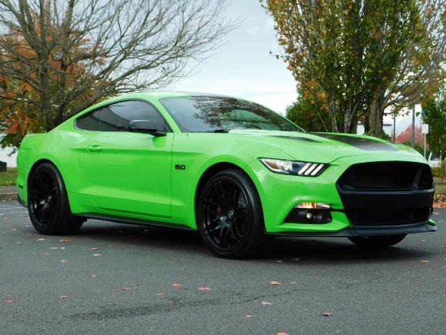 2015 Ford Mustang GT Premium / 6-SPEED / ONE OF A KIND / 16K MILES   - Photo 2 - Portland, OR 97217
