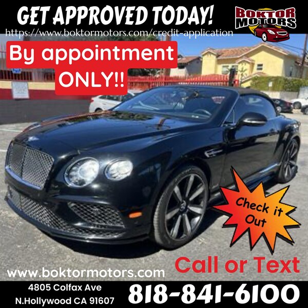 2016 Bentley Continental GT Speed  