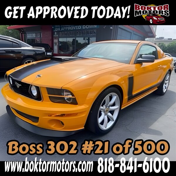2007 Ford Mustang 302 Boss Saleen  302 Boss Saleen