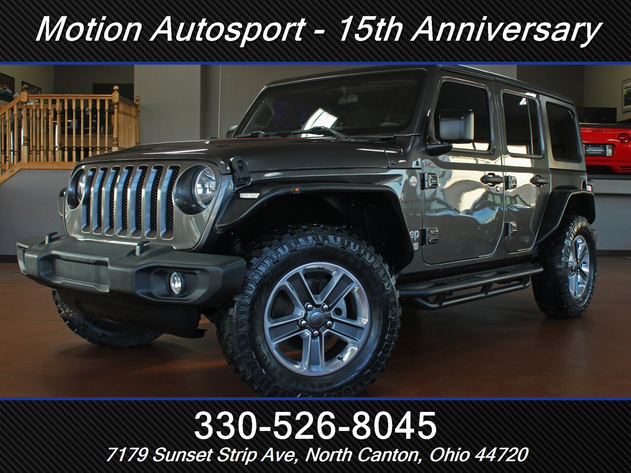 2018 Jeep Wrangler Unlimited Sport S  Hard Top 4X4 - Photo 1 - North Canton, OH 44720