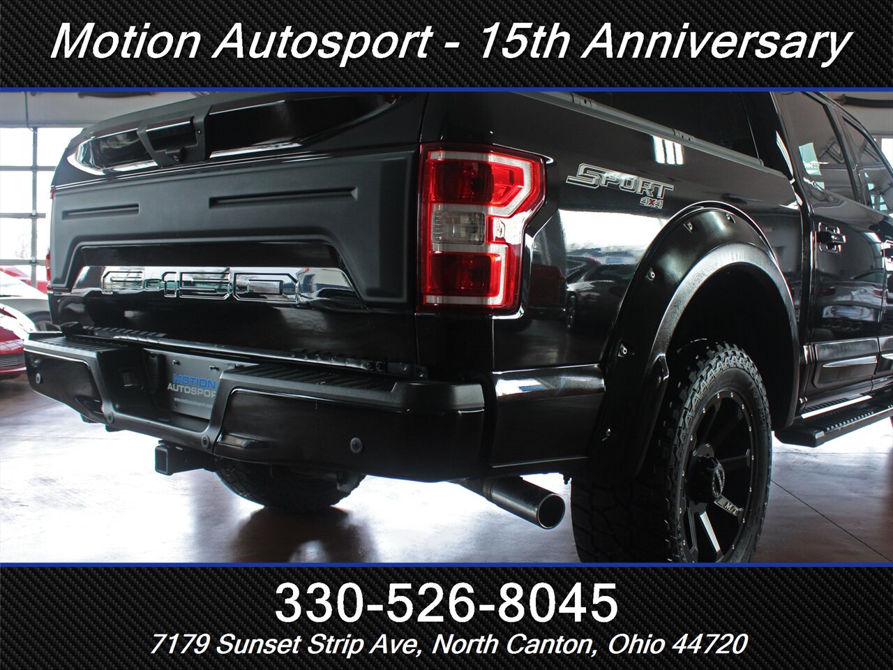 2018 Ford F-150 XLT Sport Custom Lift 4X4 - Photo 12 - North Canton, OH 44720