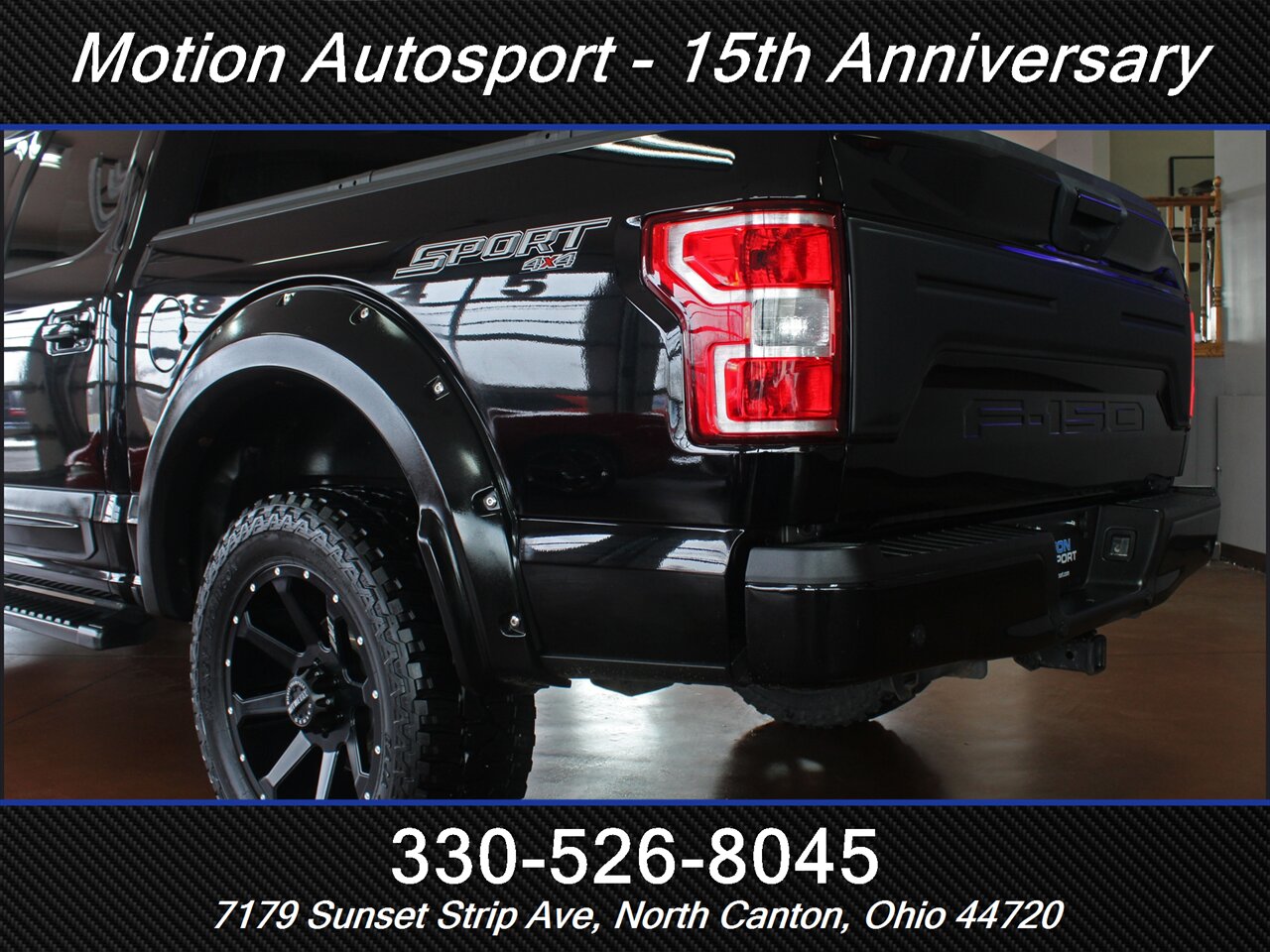 2018 Ford F-150 XLT Sport Custom Lift 4X4 - Photo 8 - North Canton, OH 44720