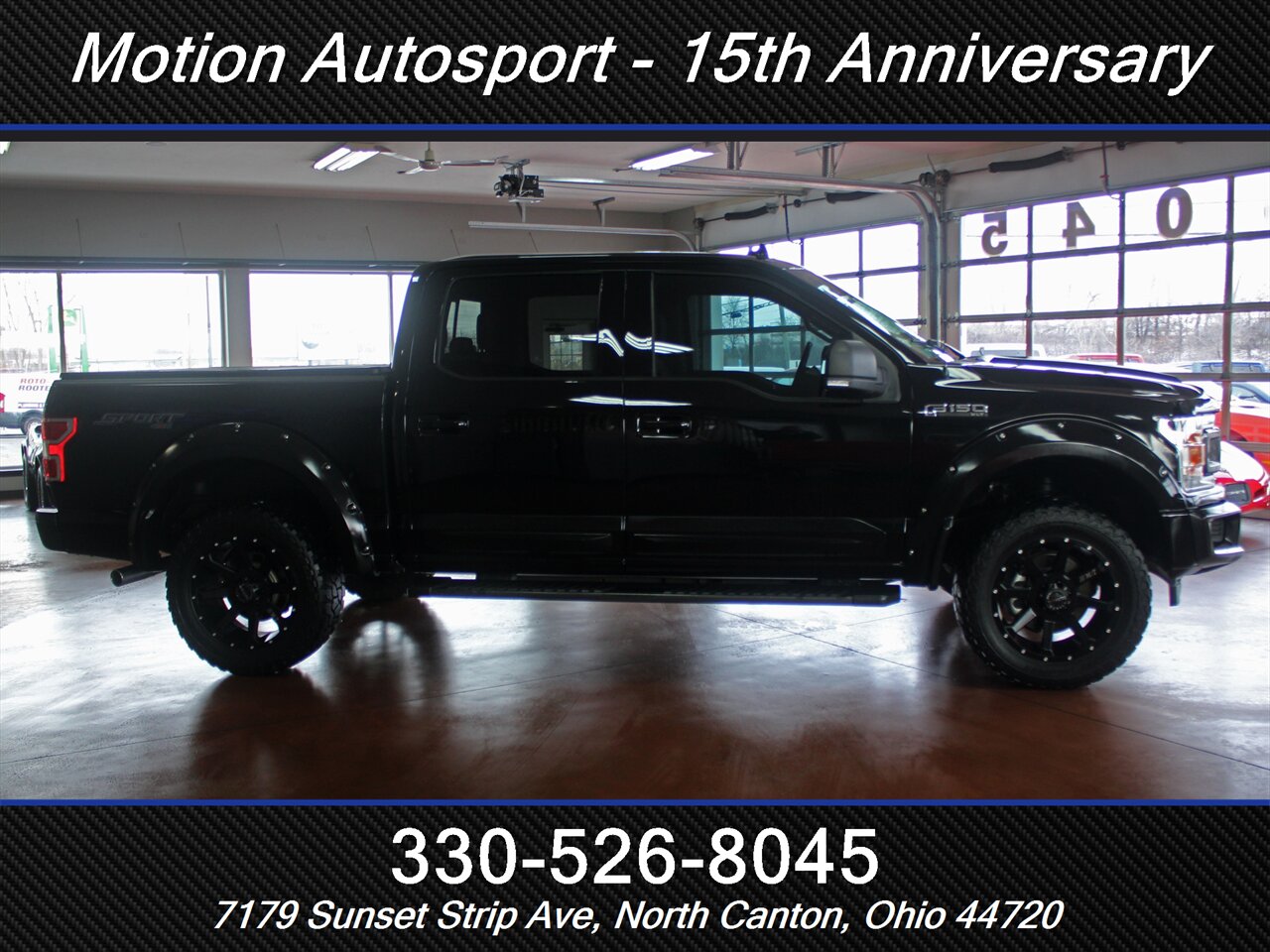 2018 Ford F-150 XLT Sport Custom Lift 4X4 - Photo 13 - North Canton, OH 44720