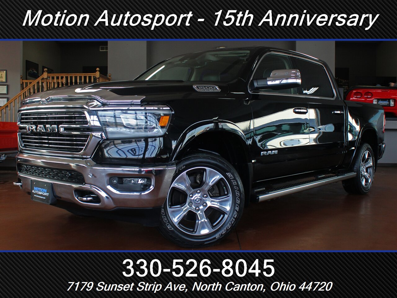 2019 RAM 1500 Laramie  Panoramic Moon Roof 4X4 - Photo 1 - North Canton, OH 44720