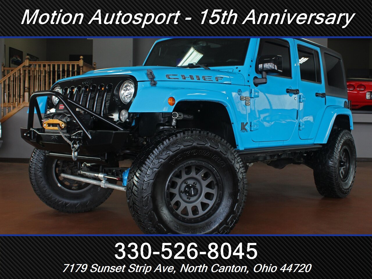 2017 Jeep Wrangler Unlimited Chief Edition  Custom Lift 4X4 - Photo 1 - North Canton, OH 44720