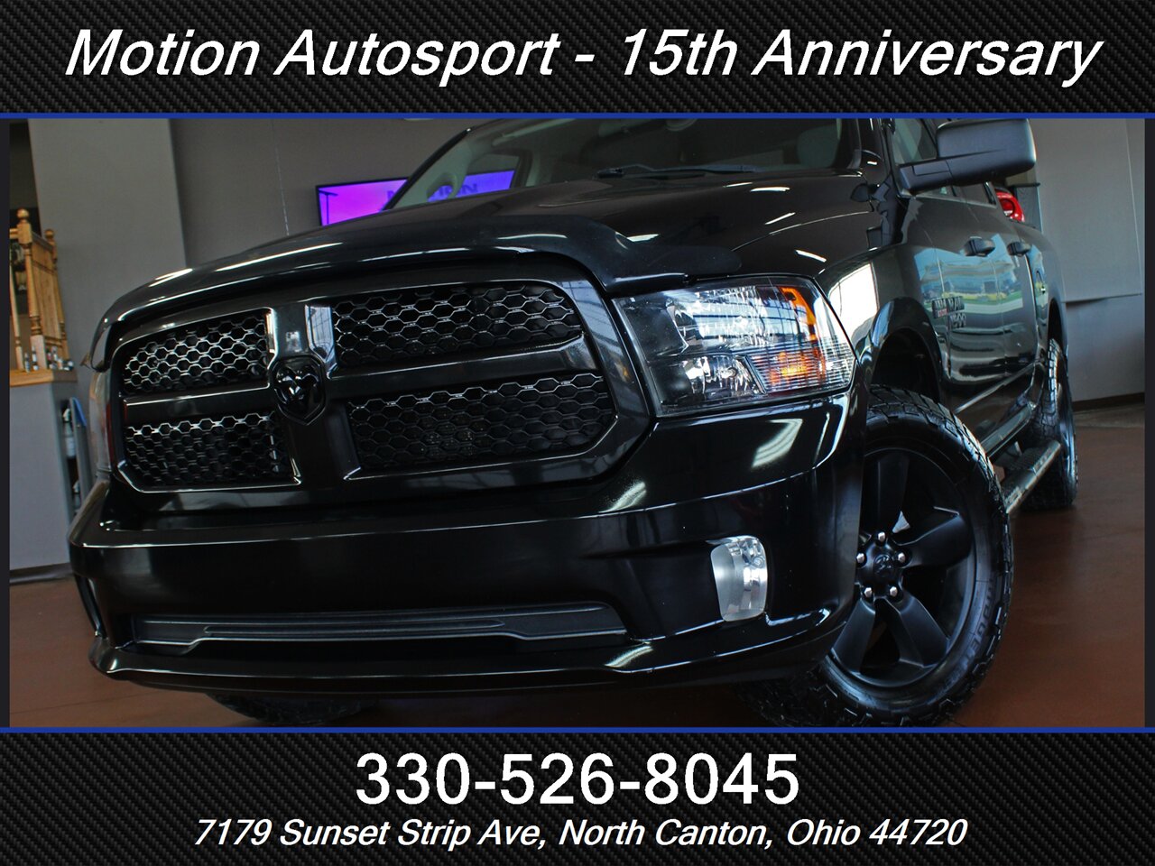 2018 RAM 1500 Express Black Top Edition 4X4 - Photo 53 - North Canton, OH 44720