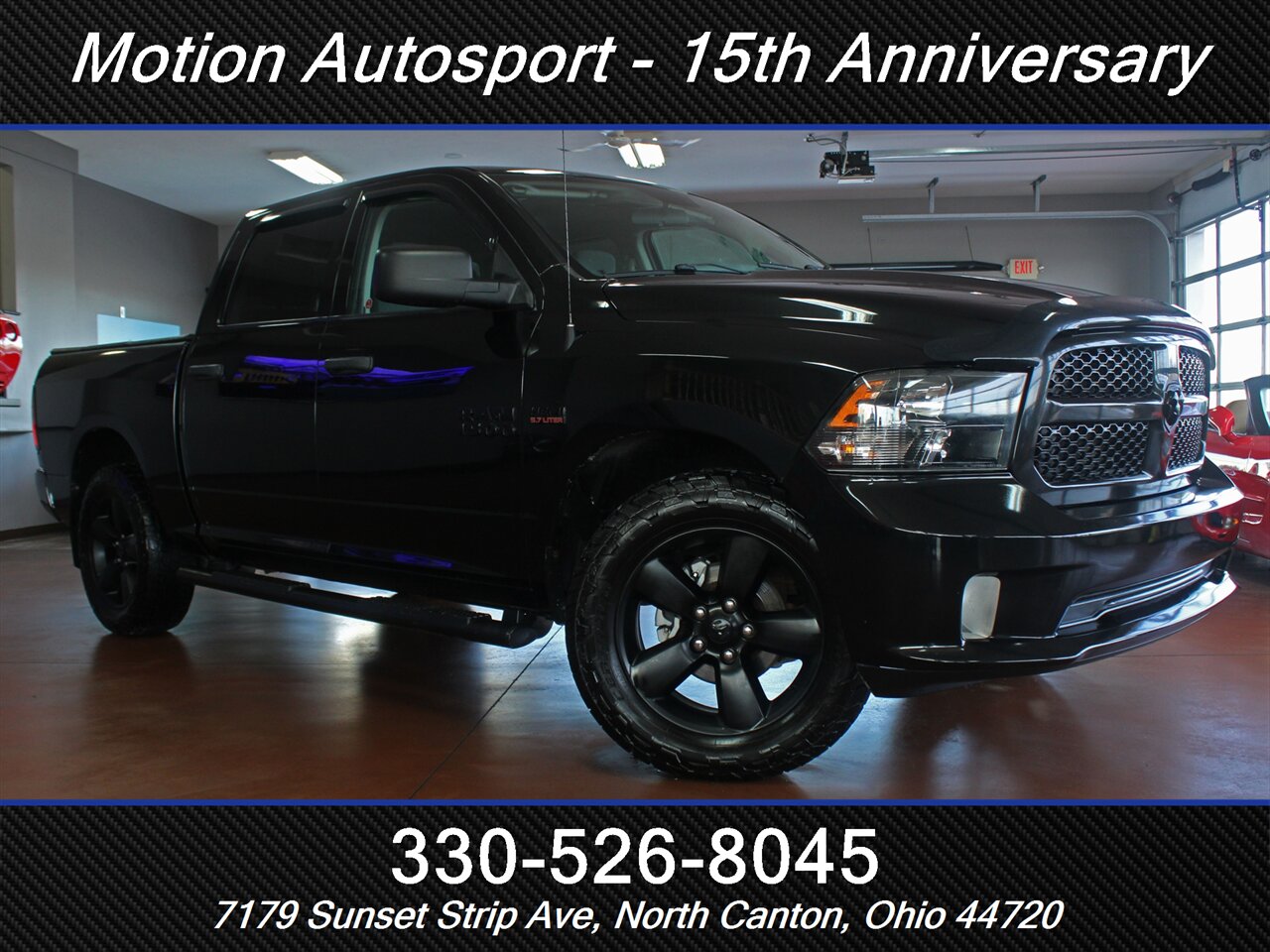 2018 RAM 1500 Express Black Top Edition 4X4 - Photo 2 - North Canton, OH 44720