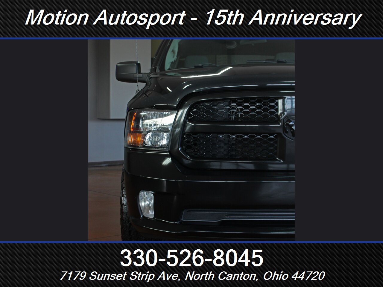 2018 RAM 1500 Express Black Top Edition 4X4 - Photo 5 - North Canton, OH 44720