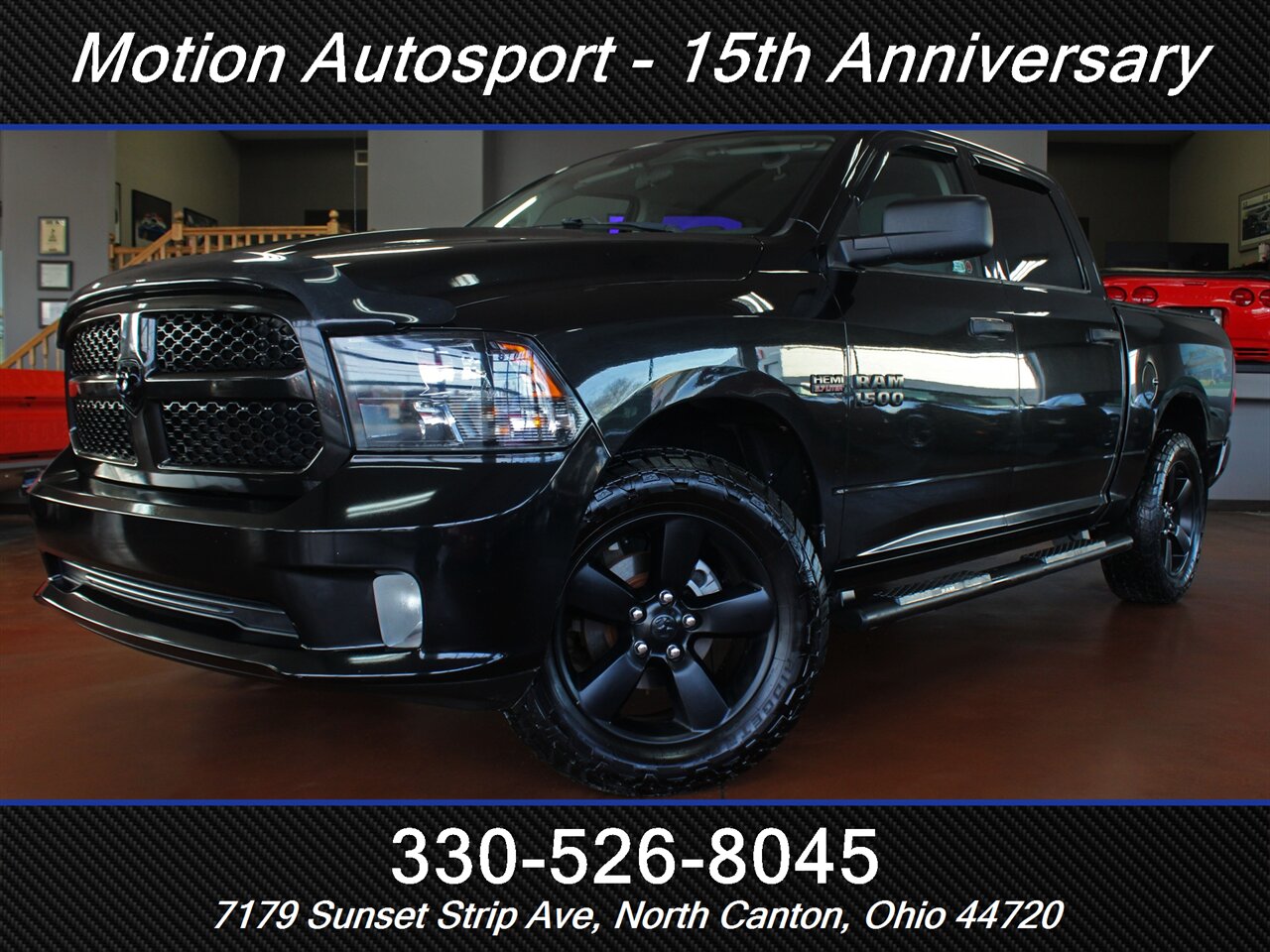 2018 RAM 1500 Express  Black Top Edition 4X4 - Photo 1 - North Canton, OH 44720