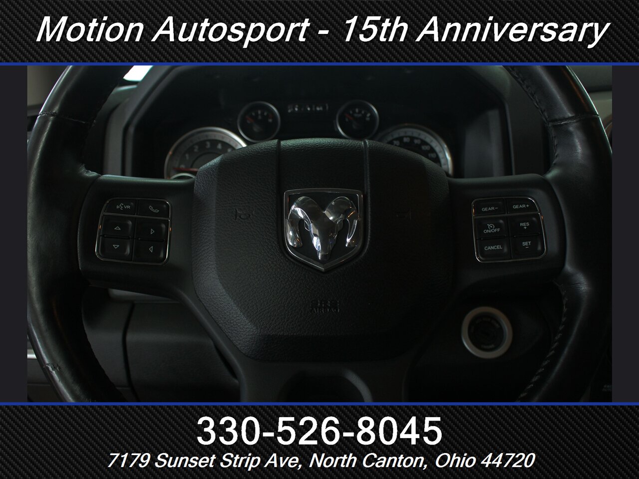 2017 RAM 1500 Big Horn Custom Lift 4X4 - Photo 15 - North Canton, OH 44720