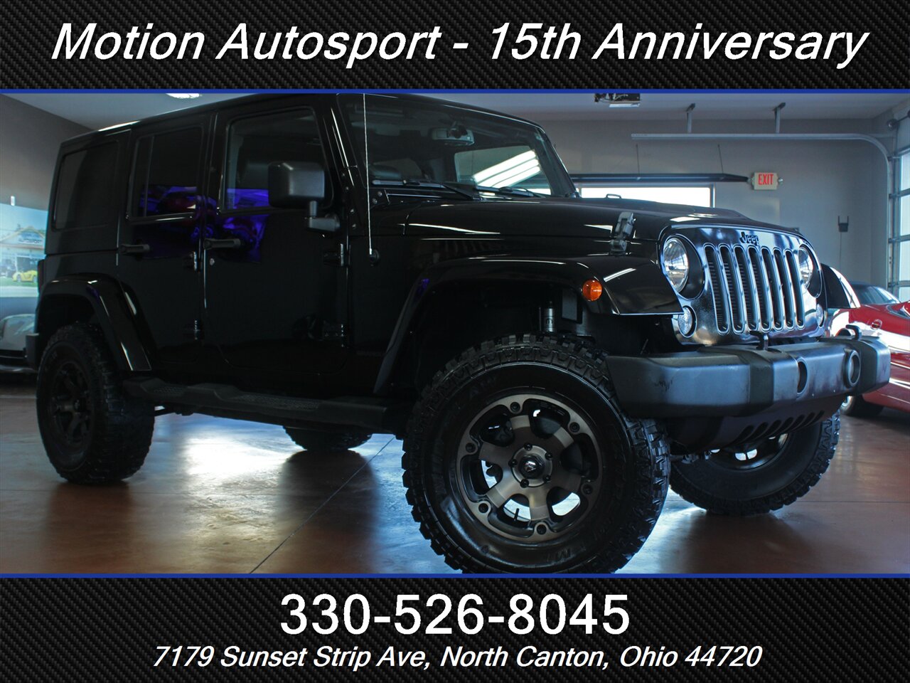 2015 Jeep Wrangler Unlimited X Custom Lift 4X4 - Photo 2 - North Canton, OH 44720