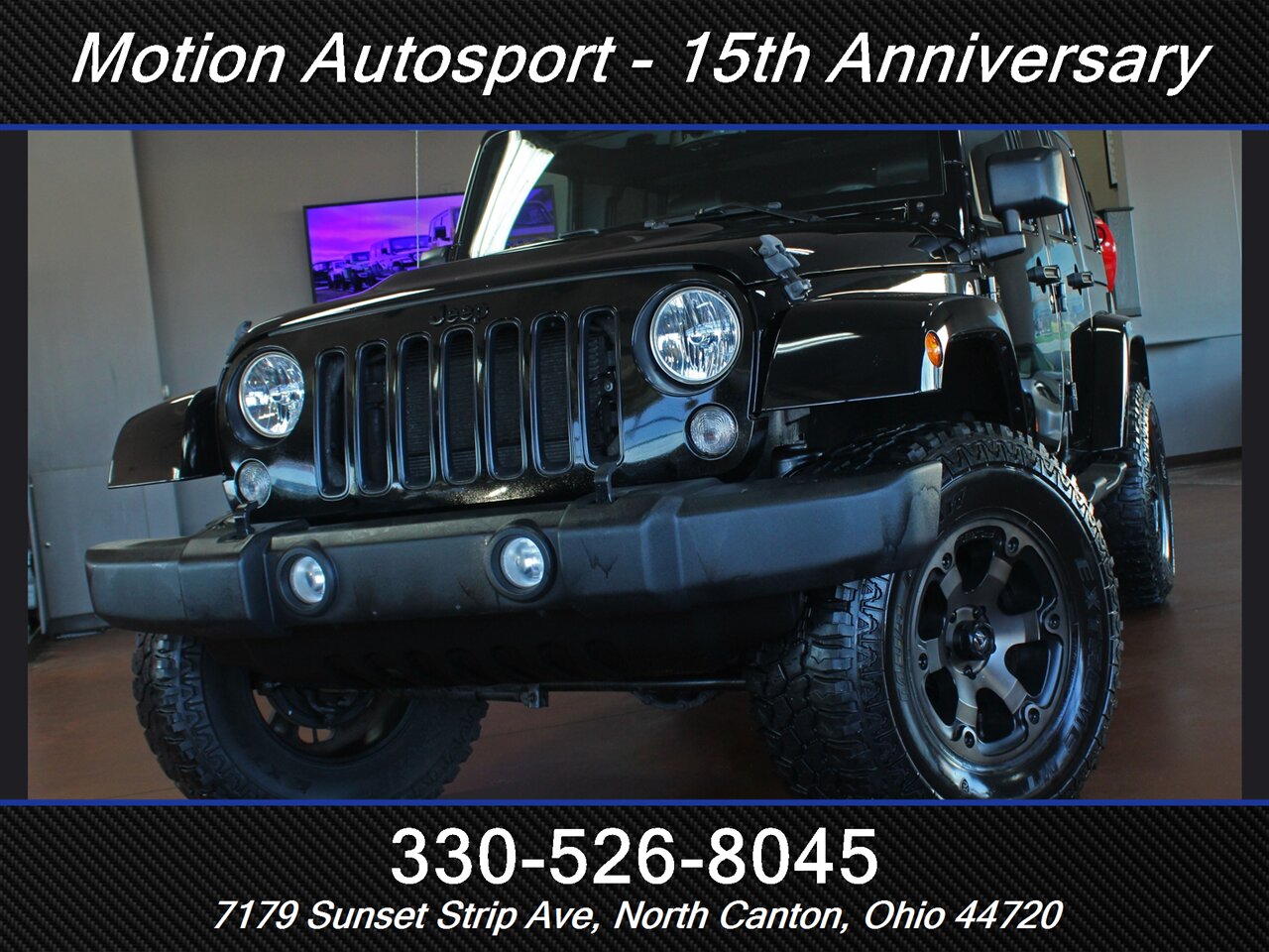 2015 Jeep Wrangler Unlimited X Custom Lift 4X4 - Photo 53 - North Canton, OH 44720