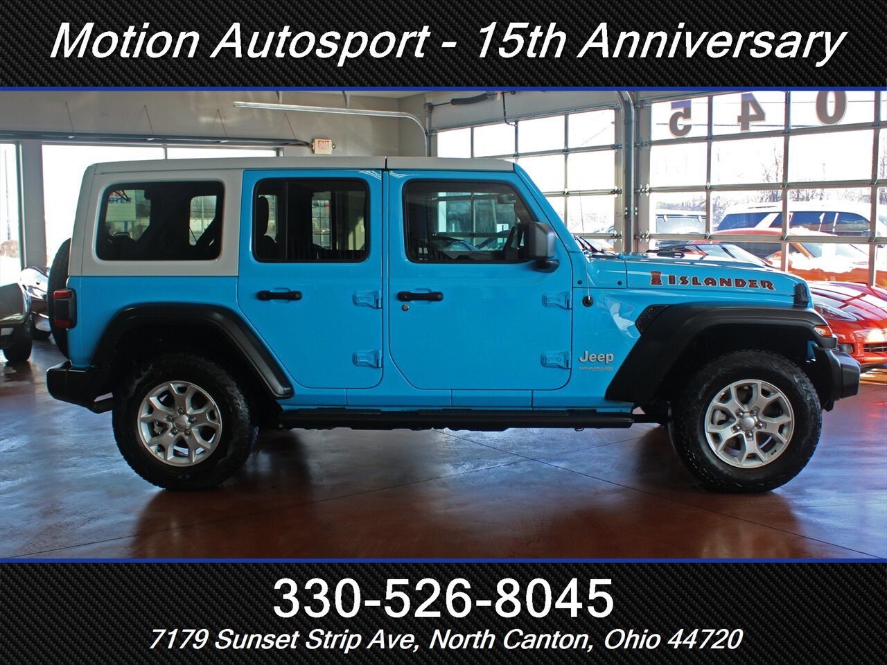 2021 Jeep Wrangler Unlimited Islander Hard Top 4X4 - Photo 13 - North Canton, OH 44720