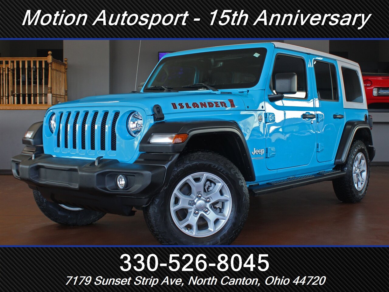 2021 Jeep Wrangler Unlimited Islander  Hard Top 4X4 - Photo 1 - North Canton, OH 44720