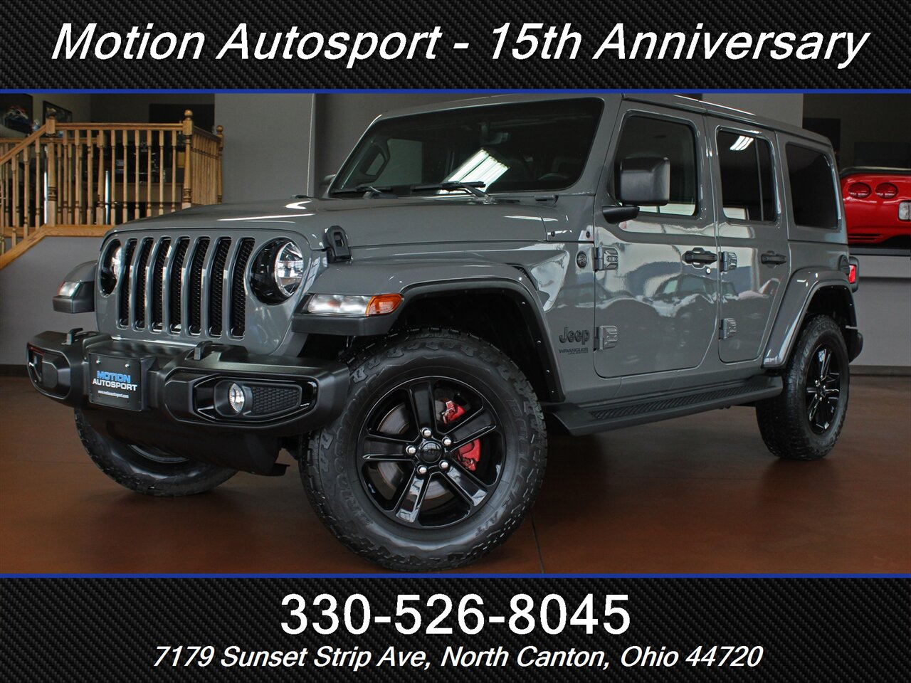 2022 Jeep Wrangler Unlimited Sahara Altitude  4X4 - Photo 1 - North Canton, OH 44720
