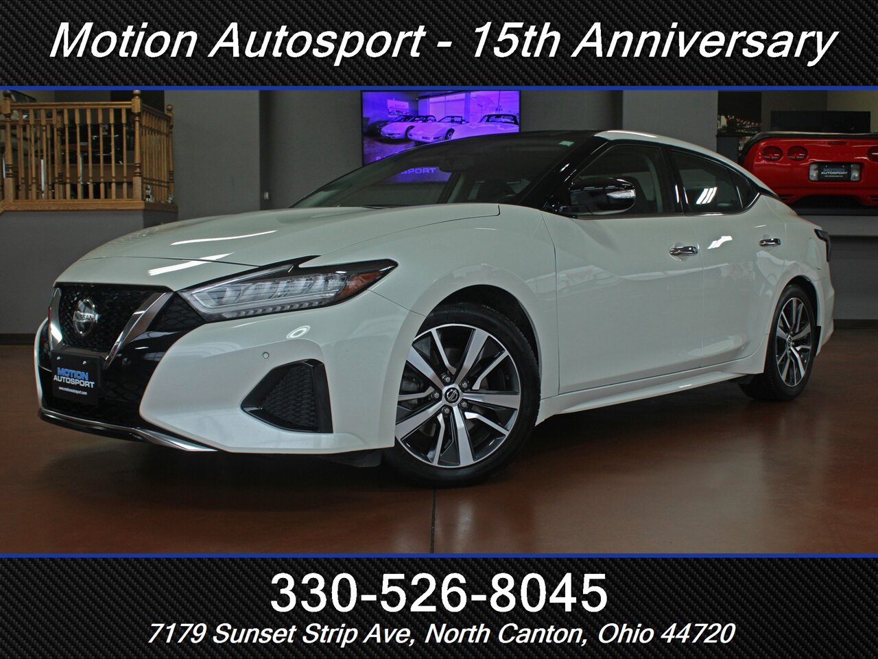 2019 Nissan Maxima 3.5 SL  Moon Roof Navigation - Photo 1 - North Canton, OH 44720