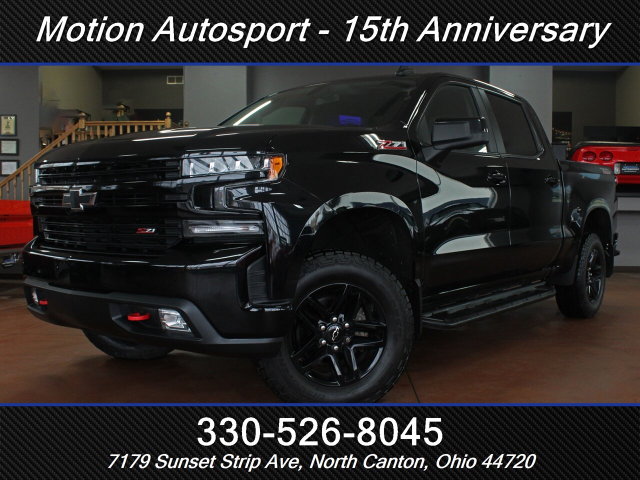 2019 Chevrolet Silverado 1500 LT Trail Boss  Z71 Moon Roof Navigation Leather 4X4 - Photo 1 - North Canton, OH 44720