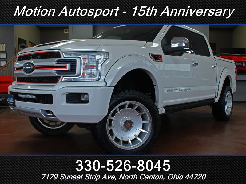 2019 Ford F-150 Lariat  Harley Davidson Edition Custom Lift 4X4