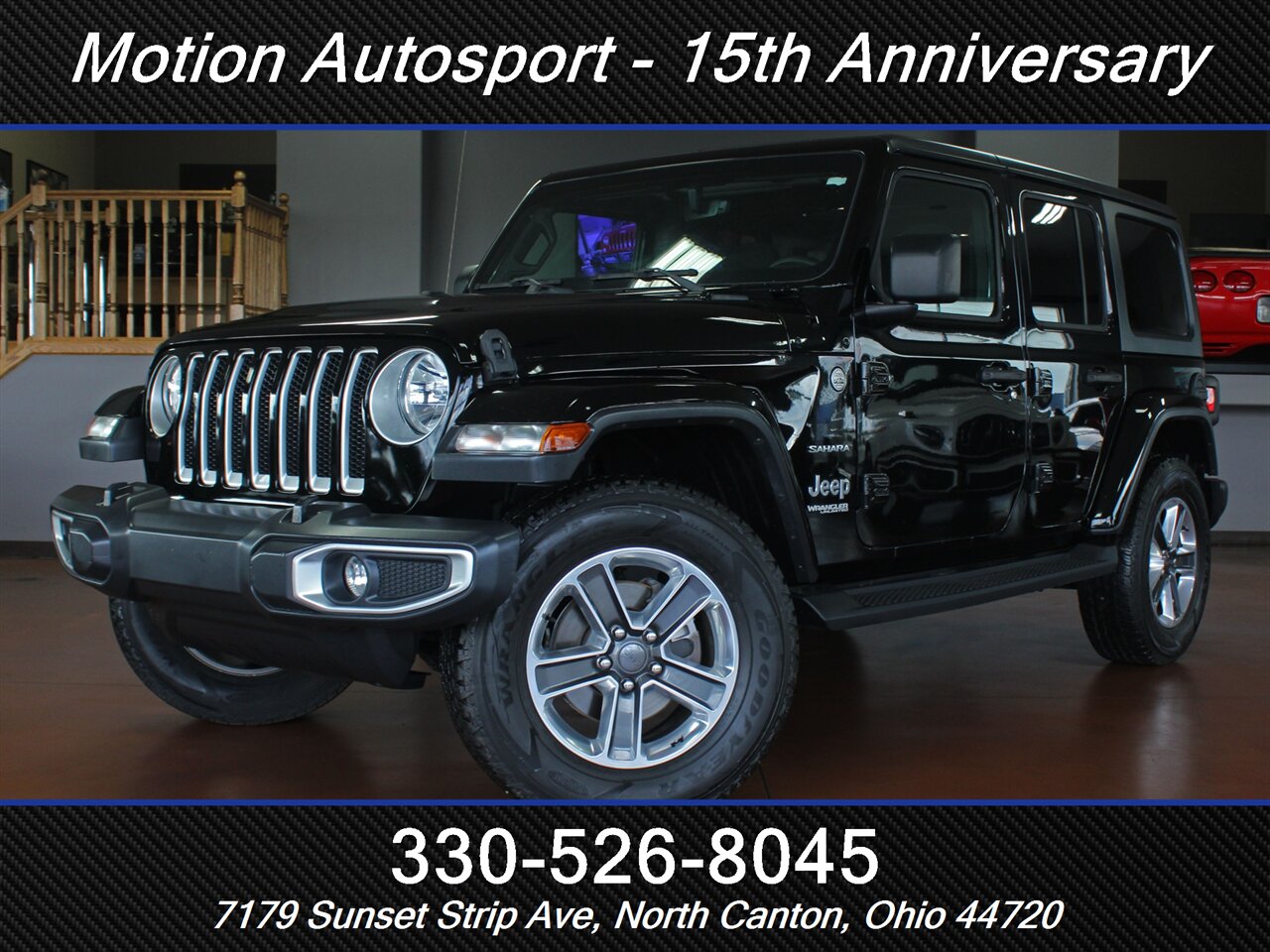 2018 Jeep Wrangler Unlimited Sahara  Hard Top 4X4 - Photo 1 - North Canton, OH 44720