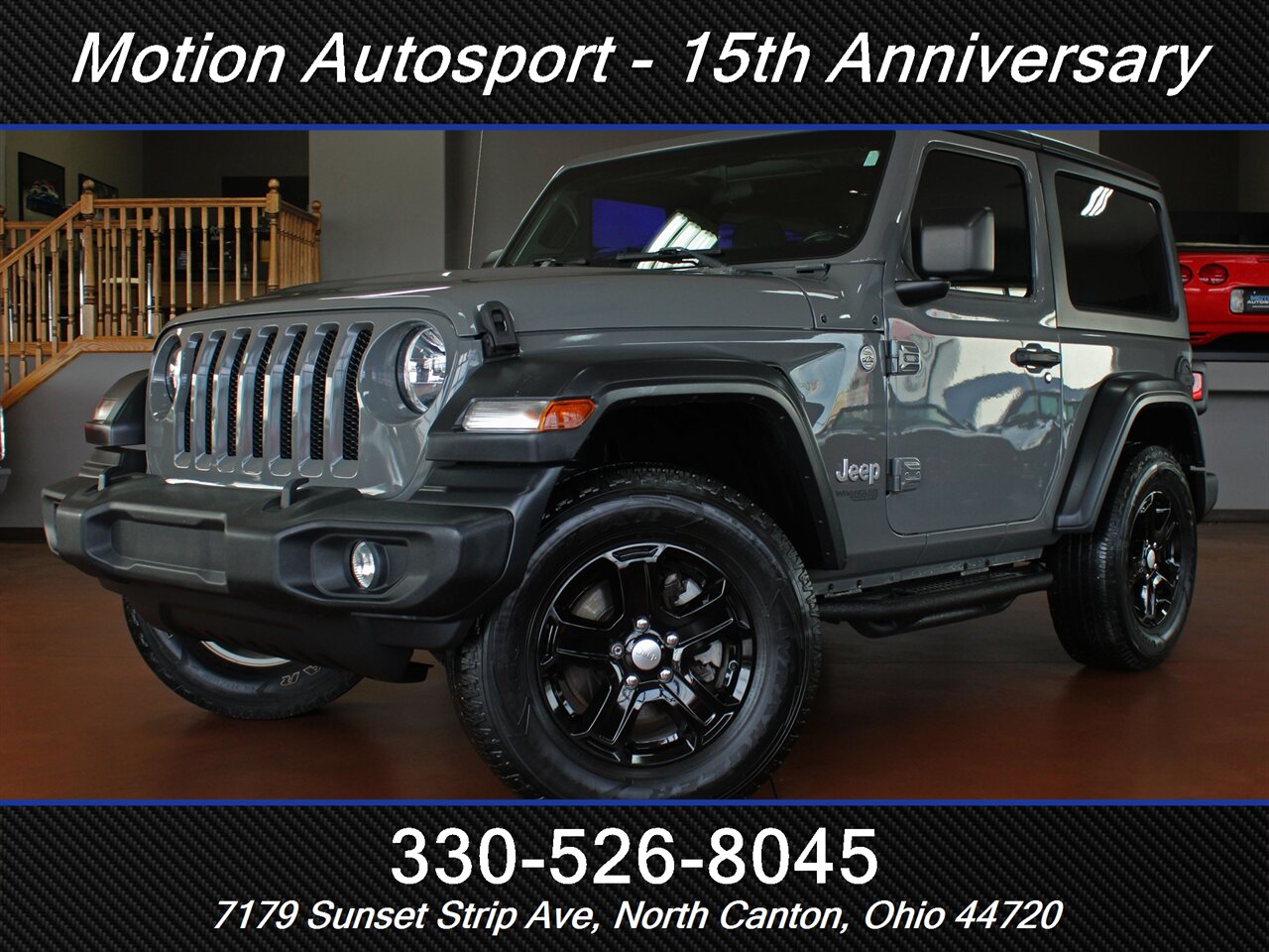 2020 Jeep Wrangler Sport S  Hard Top 4X4 - Photo 1 - North Canton, OH 44720