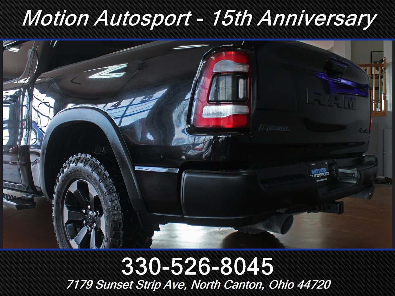 2019 RAM 1500 Rebel Panoramic Roof 4X4 - Photo 8 - North Canton, OH 44720