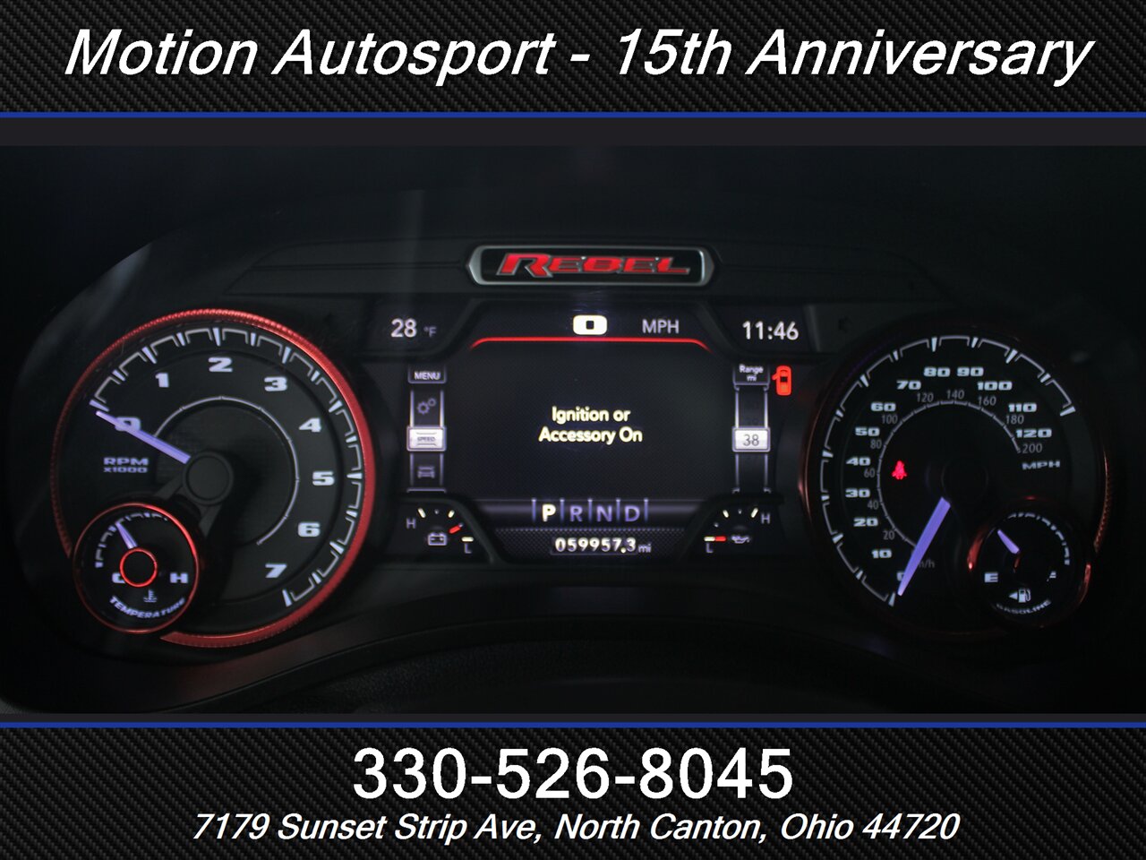 2019 RAM 1500 Rebel Panoramic Roof 4X4 - Photo 22 - North Canton, OH 44720