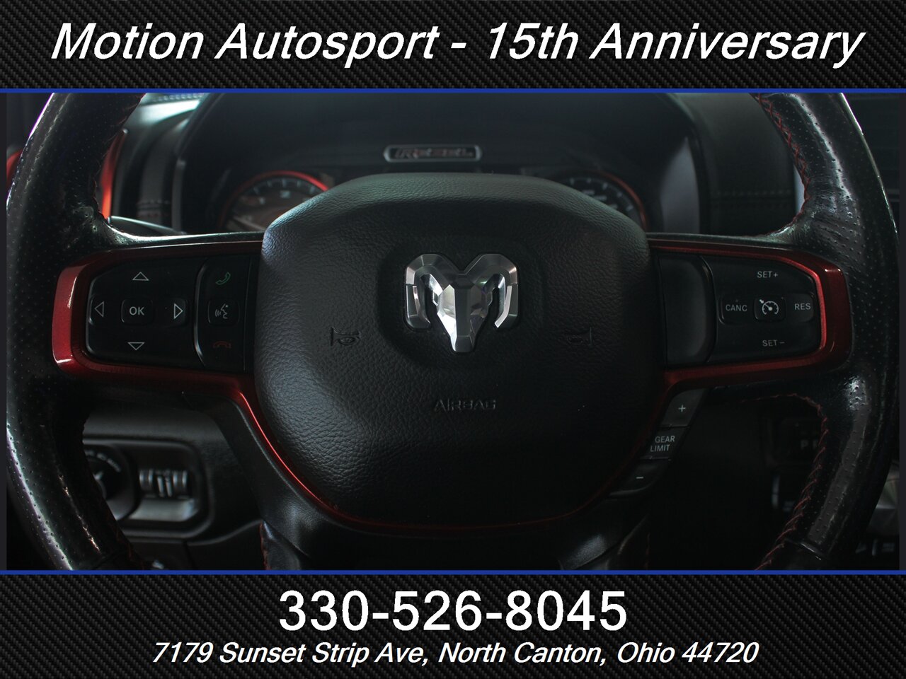 2019 RAM 1500 Rebel Panoramic Roof 4X4 - Photo 19 - North Canton, OH 44720