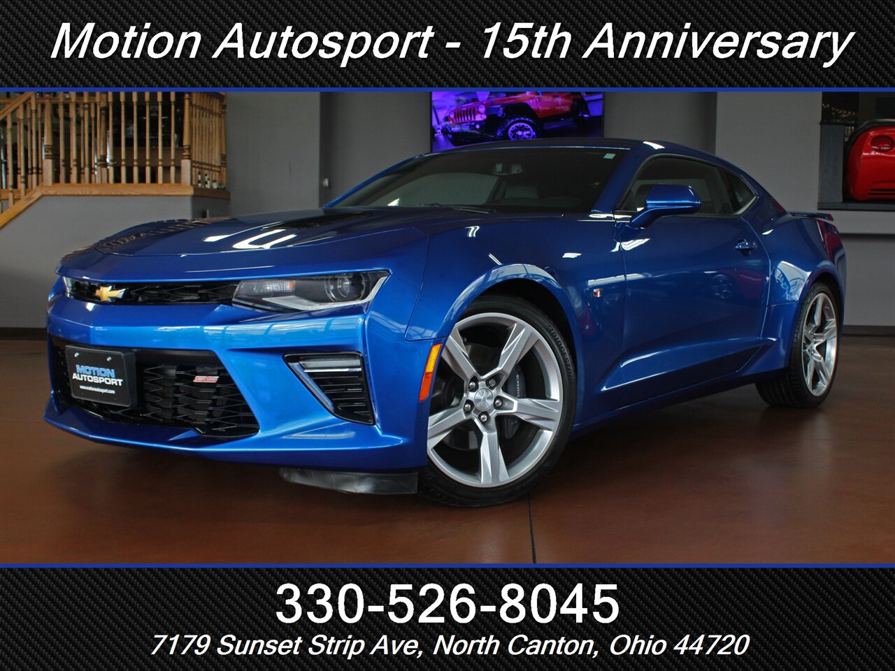 2016 Chevrolet Camaro SS  Moon Roof 2SS - Photo 1 - North Canton, OH 44720