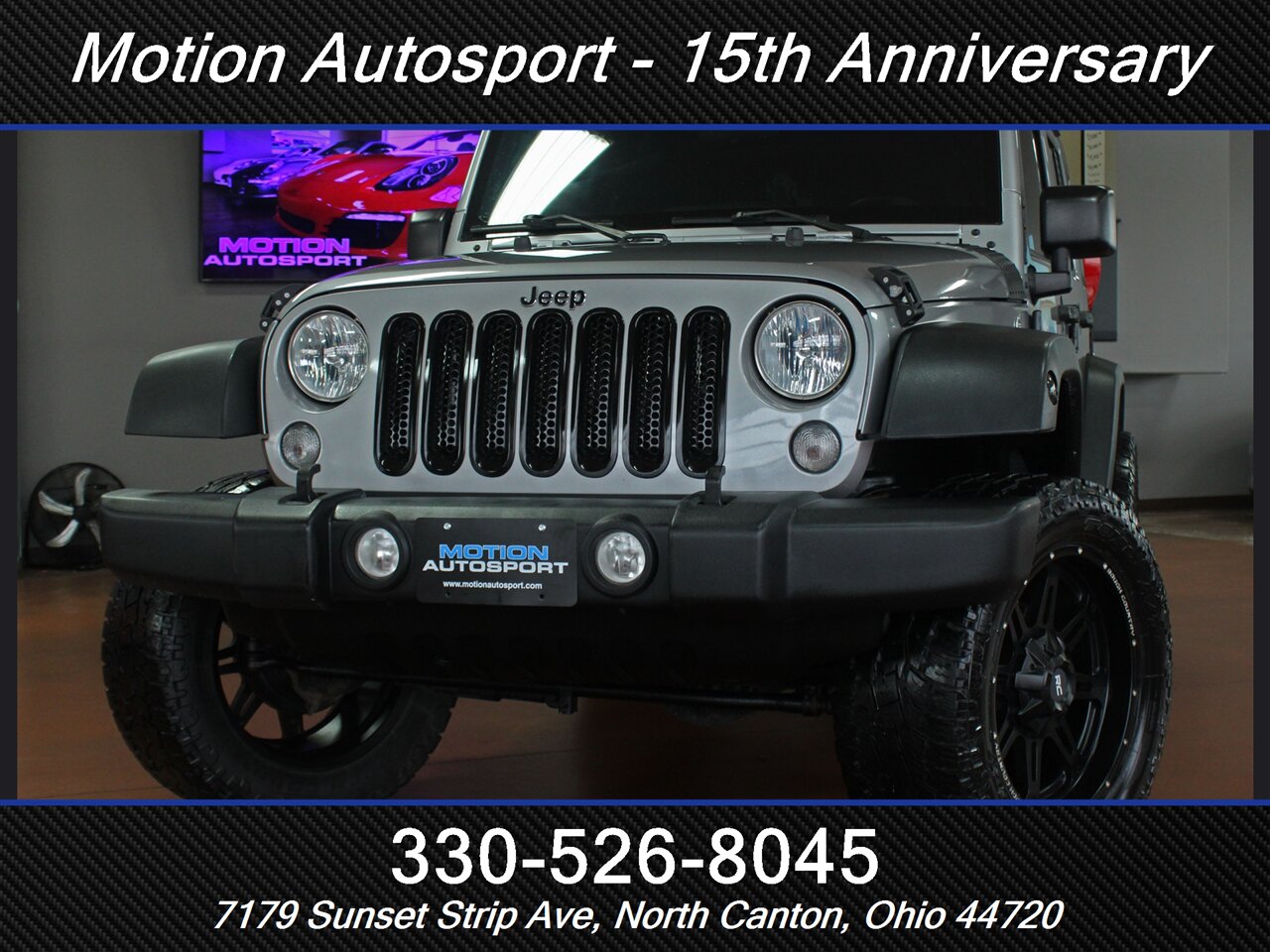 2018 Jeep Wrangler JK Unlimited Sport Hard Top Custom Lift 4X4 - Photo 53 - North Canton, OH 44720