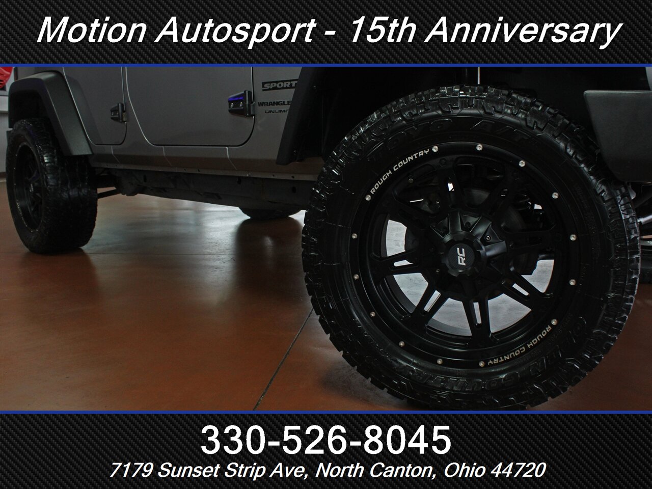 2018 Jeep Wrangler JK Unlimited Sport Hard Top Custom Lift 4X4 - Photo 45 - North Canton, OH 44720